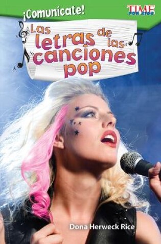 Cover of Comun cate! Las letras de las canciones pop (Communicate! Pop Song Lyrics)