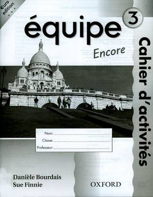 Book cover for Equipe Part 3 Workbook 3 Encore