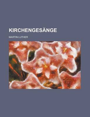 Book cover for Kirchengesange