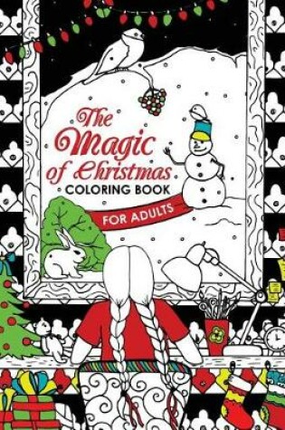 Cover of The Magic of Christmas Coloring Book for Adults