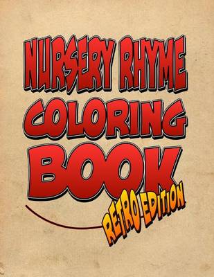 Book cover for Nursery Rhyme Coloring Book