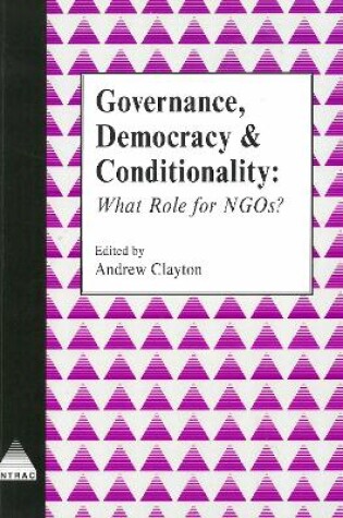 Cover of Governance, Democracy and Conditionality