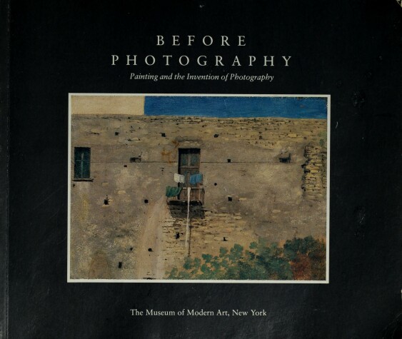 Book cover for Before Photography