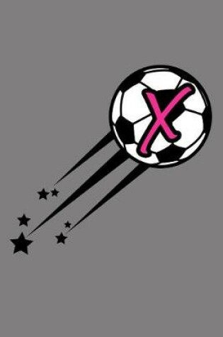 Cover of X Monogram Initial Soccer Journal