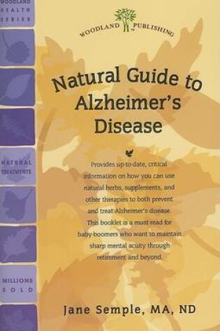 Cover of Natural Guide to Alzheimer's Disease
