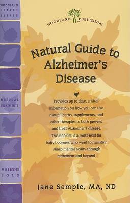 Book cover for Natural Guide to Alzheimer's Disease