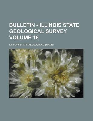 Book cover for Bulletin - Illinois State Geological Survey Volume 16