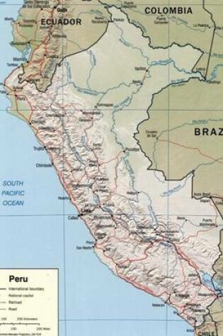 Cover of Map of the South American Nation Peru