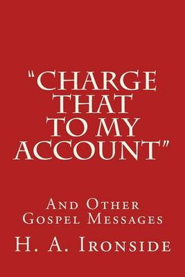 Book cover for "Charge That to My Account"