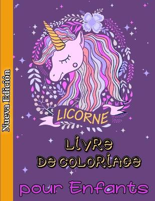 Book cover for Licorne Livre de Coloriage pour Enfants