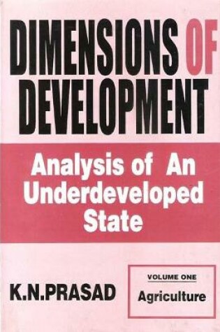 Cover of Dimensions of Development Analysis of an Underdeveloped State