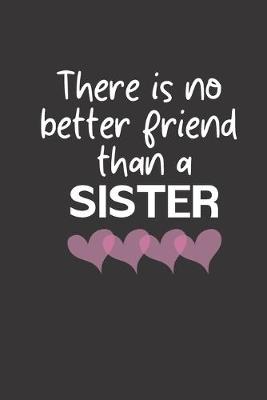 Book cover for There is no better friend than a SISTER