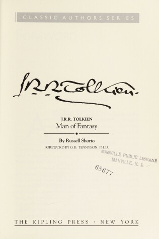 Cover of J. R. R. Tolkien