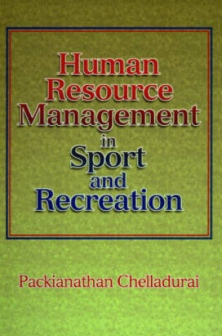 Cover of Human Resource Management in Sport and Recreation