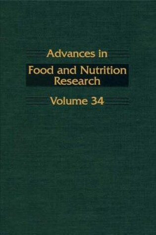 Cover of Advancs in Food & Nutrition Research, V34