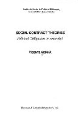 Cover of Social Contract Theories