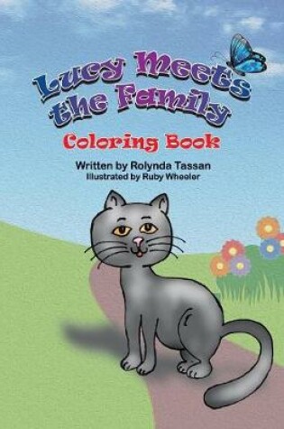 Cover of Lucy Meets the Family Coloring Book