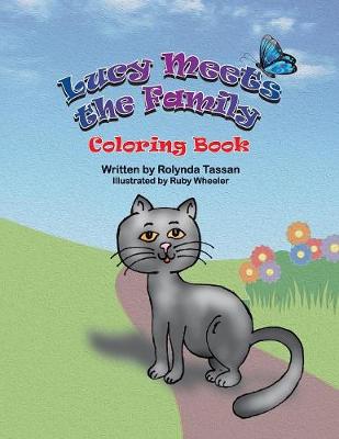 Book cover for Lucy Meets the Family Coloring Book