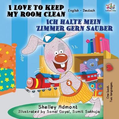 Book cover for I Love to Keep My Room Clean Ich halte mein Zimmer gern sauber