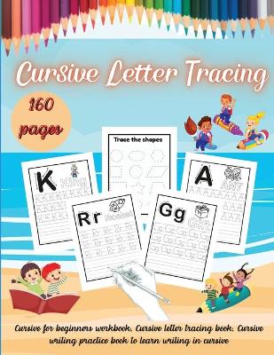 Book cover for Cursive Letter Tracing
