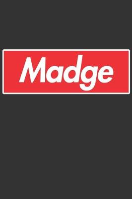 Book cover for Madge