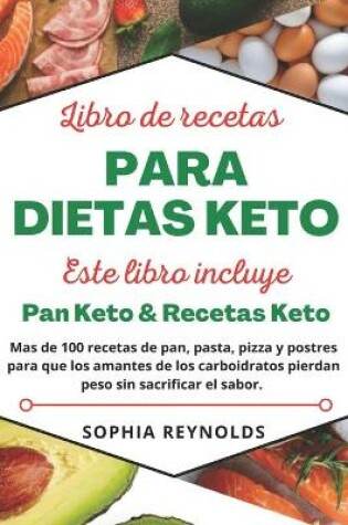 Cover of Libro de recetas para dietas keto.