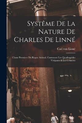 Cover of Systême De La Nature De Charles De Linné