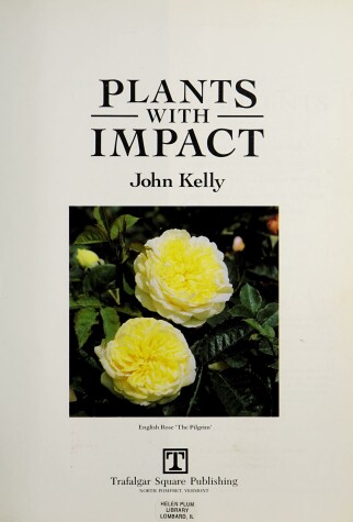 Book cover for Plants with Impact