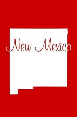 Cover of New Mexico - Red Lined Notebook with Margins