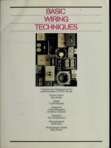 Cover of Basic Wiring Techniques