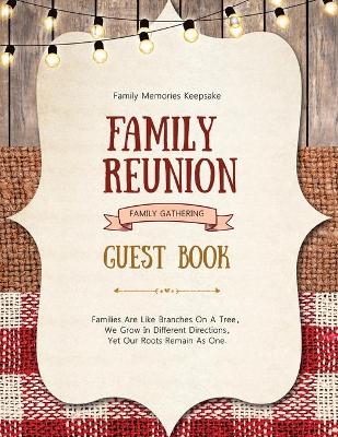 Book cover for Family Reunion Guest Book