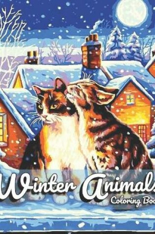 Cover of Winter Animals Coloring Book