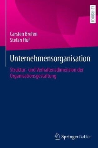 Cover of Unternehmensorganisation