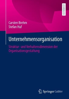 Book cover for Unternehmensorganisation