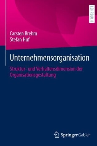 Cover of Unternehmensorganisation