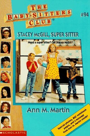 Cover of The Babysitters Club #94 Stacey Mcgrill, Super Sitter