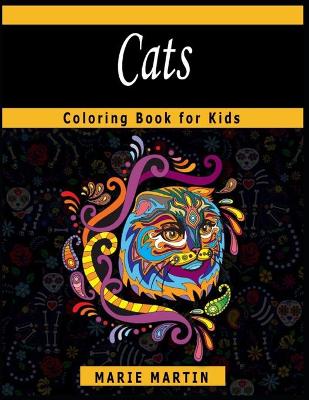 Book cover for Cats Coloring Book for Kids