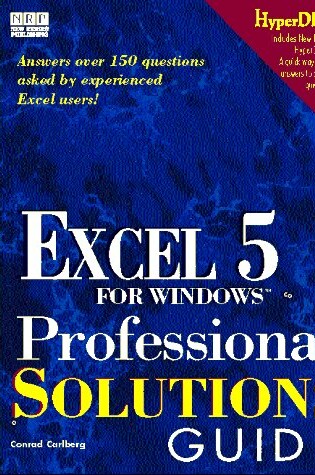 Cover of The EXCEL 5 Professional Solution Guide