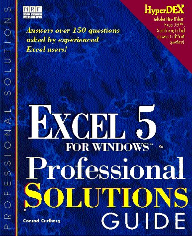 Book cover for The EXCEL 5 Professional Solution Guide