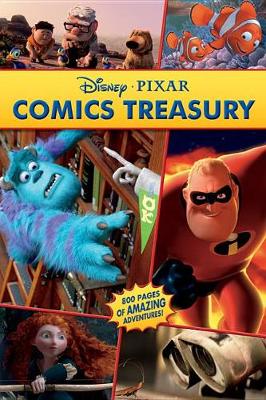 Book cover for Disney/Pixar Comics Treasury