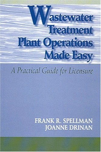 Book cover for Wastewater Treatment Plant Operations Made Easy