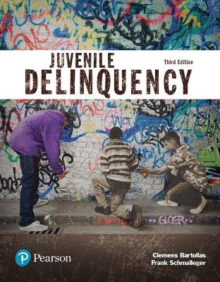 Book cover for Juvenile Delinquency (Justice Series)