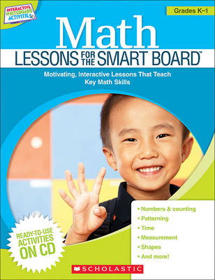 Book cover for Math Lessons for the Smart Board(tm) Grades K-1