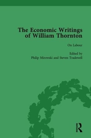 Cover of The Economic Writings of William Thornton Vol 4