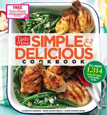 Book cover for Taste of Home Simple & Delicious Cookbook