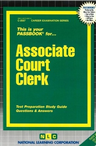 Cover of Associate Court Clerk