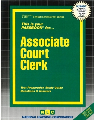 Book cover for Associate Court Clerk