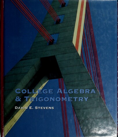 Book cover for College Algebra Trignmtry