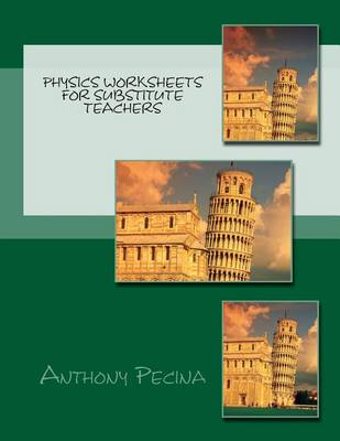 Book cover for Physics Worksheets for Substitute Teachers