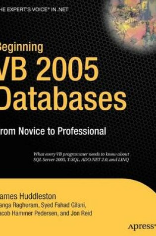 Cover of Beginning VB 2005 Databases: From Novice to Professional